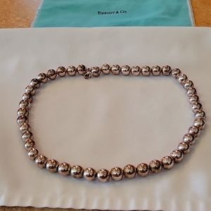 Tiffany Sterling silver beads necklace